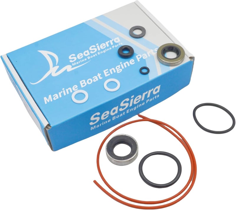SeaSierra Boat Marine 18-2684 Gear Housing Lower Unit Seal Kit for Johnson Evinrude 18 20 25 HP 1957-1978 Outboard Motor Engines - Image 2
